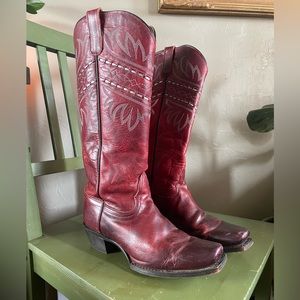 Tony Lama Snip Toe Western Boots